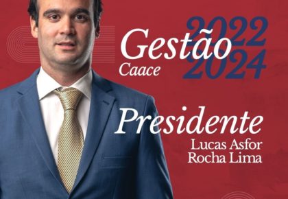 Conheça a gestão 2022-2024: Lucas Asfor, presidente da CAACE
