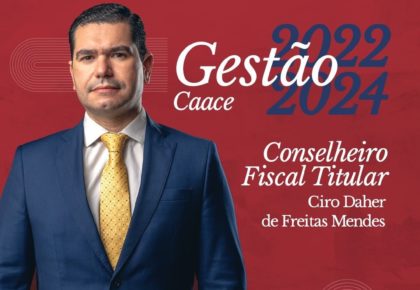 Conheça a gestão 2022-2024: Ciro Daher, conselheiro fiscal titular da CAACE