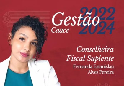 Conheça a gestão 2022-2024: Fernanda Estanislau, conselheira fiscal suplente da CAACE