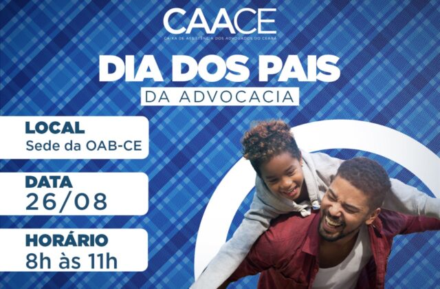 Dias dos Pais da Advocacia será celebrado neste sábado (26), na sede da OAB-CE